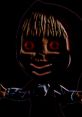 Finney Evil Exe character with haunting eyes and a spooky expression, embodying darkness and mystery. Perfect for horror themes.