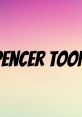 Bold text "SPENCER TOONS" on a colorful gradient background, showcasing creativity and vibrant artistic expression.