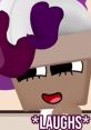 Happy Brusha Voice character laughing, showcasing a vibrant design and playful expression from Tooniverse Creations.