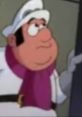 Wilbur Wright character, voiced by Billy West in Warner Bros. Histeria!, features a thoughtful expression and dramatic scarf.