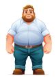 Cartoon female fat man lifting voiceover heavy downfall Cartoon female fat man lifting voiceover heavy downfall