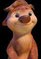 Cheerful animated character Ollie from "Ollie (Swapped)" with a playful expression and soft, furry features.