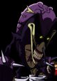 God Z in a dark, eerie design, showcasing menacing features and exaggerated expressions, perfect for fans of animated villains.
