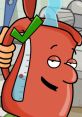 Cheerful red boiler character with a thermometer, steam rising, showcasing warmth and safety in the "Red Boiler Roon And A Half.