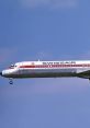 Swissair Douglas DC-9 flying against a clear blue sky, showcasing classic aircraft design and engineering excellence.