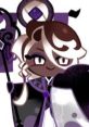 Affogato Cookieyay wields a staff, showcasing a stylish design with purple accents and a playful expression.