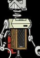Todd Robot features a quirky design with a mechanical skull, wooden chest, and articulated limbs, showcasing unique character aesthetics.