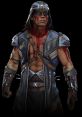 Nightwolf from Mortal Kombat 11, showcasing his iconic warrior outfit and fierce expression, ready for battle.