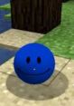 lue smiley face character in a pixelated landscape, highlighting themes of joy and creativity in gaming.