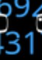 Abstract digital numbers in blue and white on a black background, creating a modern, tech-inspired design.