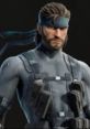 Solid Snake (V2) character in tactical gear, featuring a determined expression and signature bandana, showcasing stealth and strength.