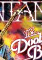 Guitar Hero 3 advertisement featuring vibrant colors and electric guitar, showcasing The Doobie Brothers' iconic style.