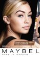 Gigi Hadid promotes Maybelline with a polished look, showcasing beauty tips for a flawless complexion.