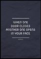 Close One Close your eyes and listen closely. The faint murmurs of the world around you seem to fade away as a distinct