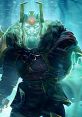 Wraith King unleashes his power amid a chilling storm, embodying strength and dominance in Dota gameplay.
