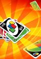 Colorful UNO cards featuring special action cards on a vibrant background, perfect for fun family game nights.