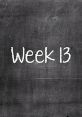 WEEK13 Wk13