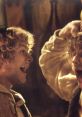 Merry and Pippin share a joyful moment, showcasing their playful camaraderie and spirited friendship in Middle-earth.
