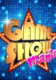 Vibrant graphic featuring "Game Show Mania" text, perfect for gameshow trivia fans and entertainment enthusiasts.