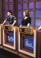 Contestants Beth and Paul compete on "Jeopardy!" with scores of $400 and $1000, respectively, during a trivia challenge.