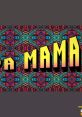 Colorful "Ya Mama" graphic featuring bold lettering against a vibrant patterned background. Perfect for humor and fun.