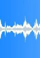Sound wave pattern on a blue background, representing audio peaks and valleys, ideal for exploring Uuuuhnf audio concepts.