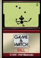 Sound Effects - Game & Watch: Ball - Miscellaneous (DS - DSi)