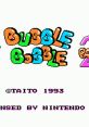 Sound Effects - Bubble Bobble Part 2 - Miscellaneous (NES)