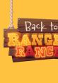 Colorful wooden sign reading 'Back to Ranger Ranch' with a vibrant yellow background, inspired by BRAWL STARS.