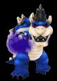 Bowser, the iconic Mario villain, showcases his fierce look with spiked shell and menacing expression, ready for battle.