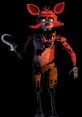 Foxy the animated character from Five Nights at Freddy's, showcasing his robotic features and iconic hook.