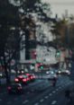 Light-Traffic The light traffic hummed in the background as I stood on the spacious balcony, overlooking the suburban