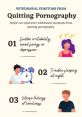 Withdrawal symptoms from quitting pornography include irritability, insomnia, and loneliness, impacting emotional well-being.