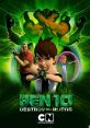 Ben 10 teams up with friends to battle aliens in "Destroy All Aliens," showcasing action and adventure in a vibrant scene.