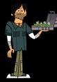 Chris McLean from Total Drama holds a briefcase full of cash, showcasing his role as the show's host and schemer.