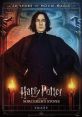 Snape from Harry Potter and the Sorcerer's Stone, celebrating 20 years of movie magic, with a dramatic backdrop.