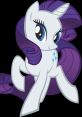 Rarity from My Little Pony: Friendship Is Magic, showcasing her signature style and elegance with beautiful curly mane.