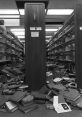 Destruction Library The cacophony of chaos filled the air as matter was sent into mayhem within the confines of the
