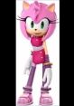Amy from Sonic Boom: Rise of Lyric, featuring her signature pink hairstyle and stylish outfit. Iconic gaming character.