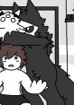 Colin-Human from TortoiseTTS mod interacts with a character in a dramatic scene, showcasing unique art style and expression.
