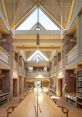 New Library The first that catches your attention is the high-pitchedueaking noise. It is reminiscent of an old wooden