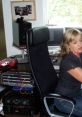 Phillipa Alexander at her music studio, featuring equipment for Gummibär's creative production and sound mixing.