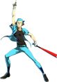 Junpei Iori in sporty attire, striking a dynamic pose with a baseball bat and confident expression, showcasing his athleticism.