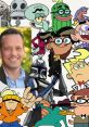Collage featuring Kevin C. Cucumber and iconic characters voiced by Dee Bradley Baker, celebrating animated storytelling.