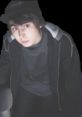 Calvin Lee Vail, known as LeafyIsHere, looking surprised in a dark hoodie and cap, captured in a candid moment.