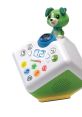 Leapfrog ABC Toy Narrator featuring a playful green dog, colorful buttons, and an interactive sound module for kids.
