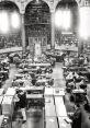 1960 Library The serene quiet of the 1960s library was suddenly interrupted by the rumbling of a Cadillac 1960 engine as it