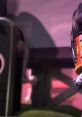 Marlon Random from LittleBigPlanet 3 holds a vibrant item, showcasing creativity in a whimsical, colorful environment.