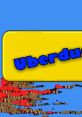 Colorful graphic featuring the word "Uberdude" against a bright blue background, reminiscent of My Paint Narrator (Sega CD).