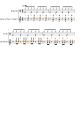 Reggae riff Library The first that can be found in the Reggae Riff Library is the "Bass Reggae Bpm 75 4 C". This bassline